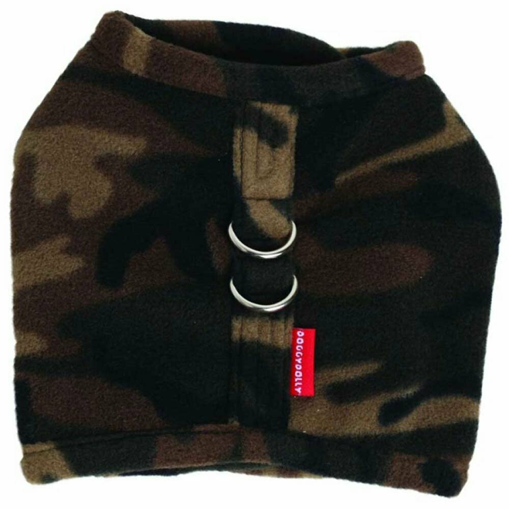 Camouflage Soft Breast Harness - Army Style Dog Harness