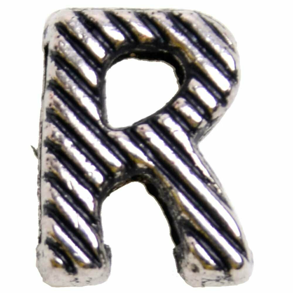 Designer letter R for dog collars and cat collars