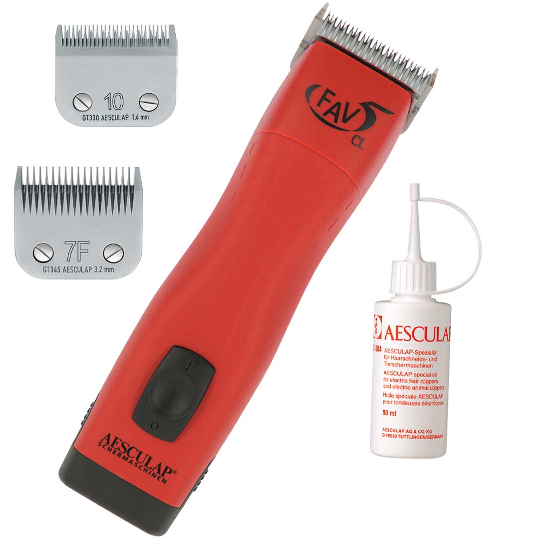 Aesculap Fa5 CL incl. battery, charging tray and original Aesculap clipper oil