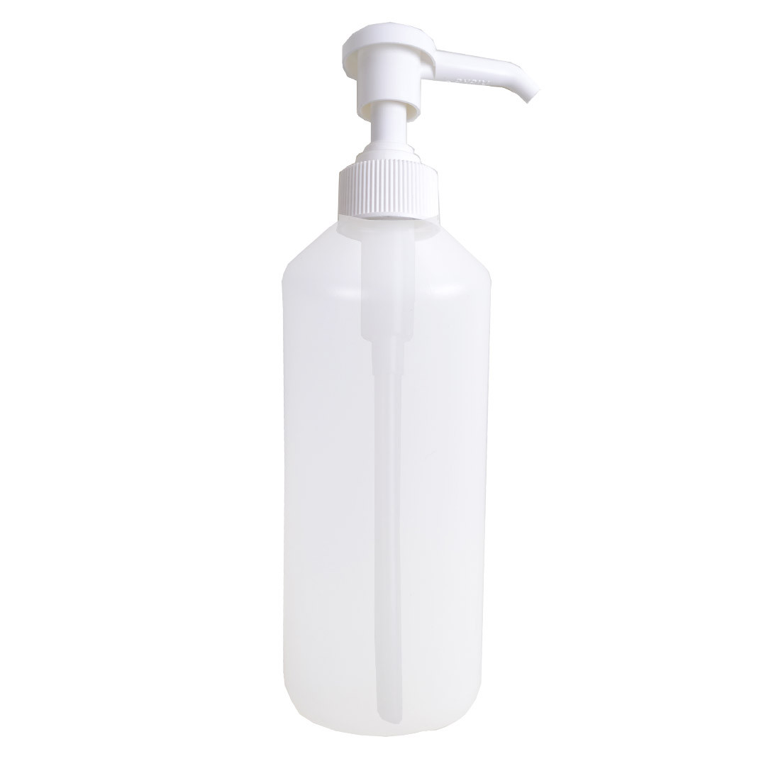 500 ml dog shampoo bottle with dosing pump