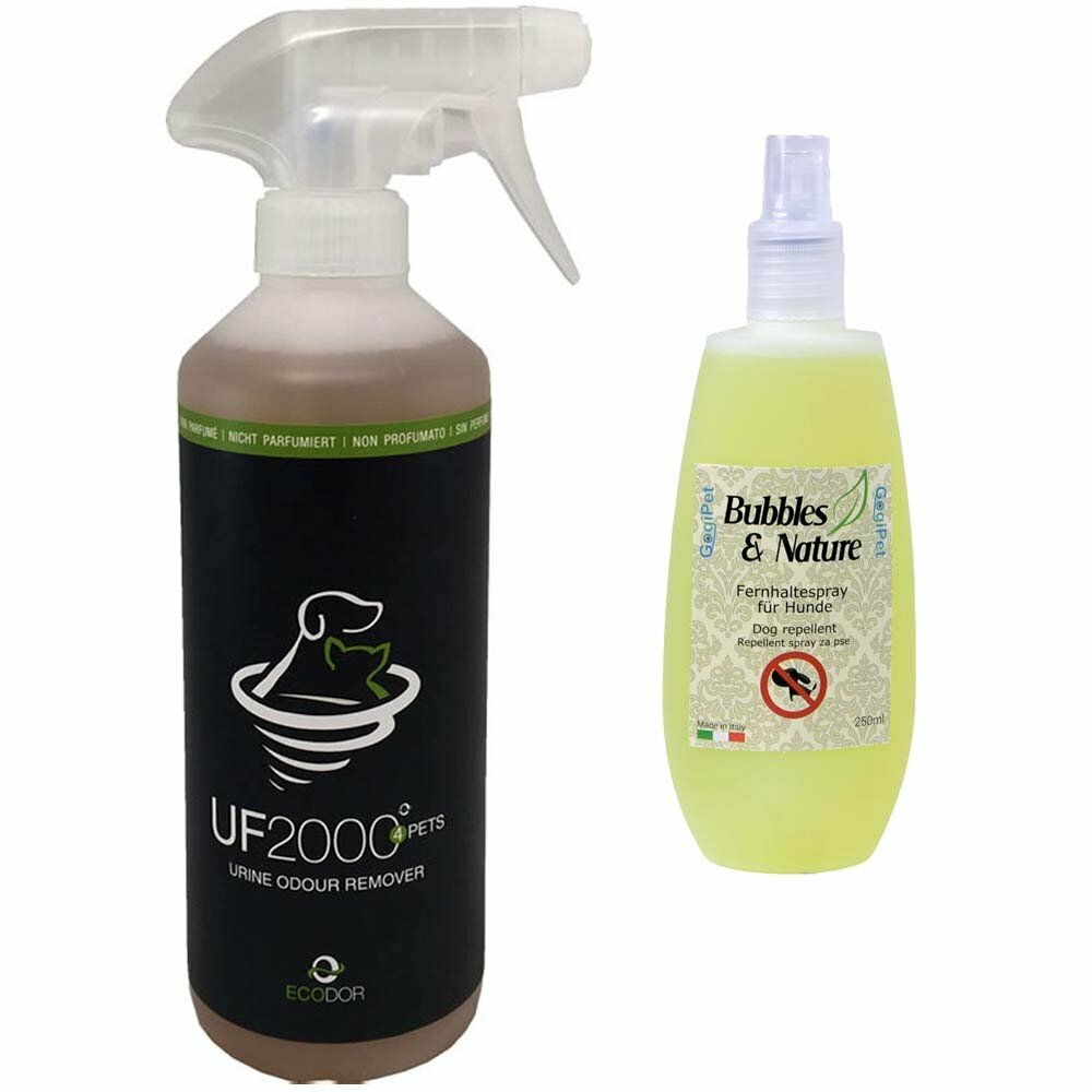 dog urine remover and dog repellent -45% Ecodor special offer