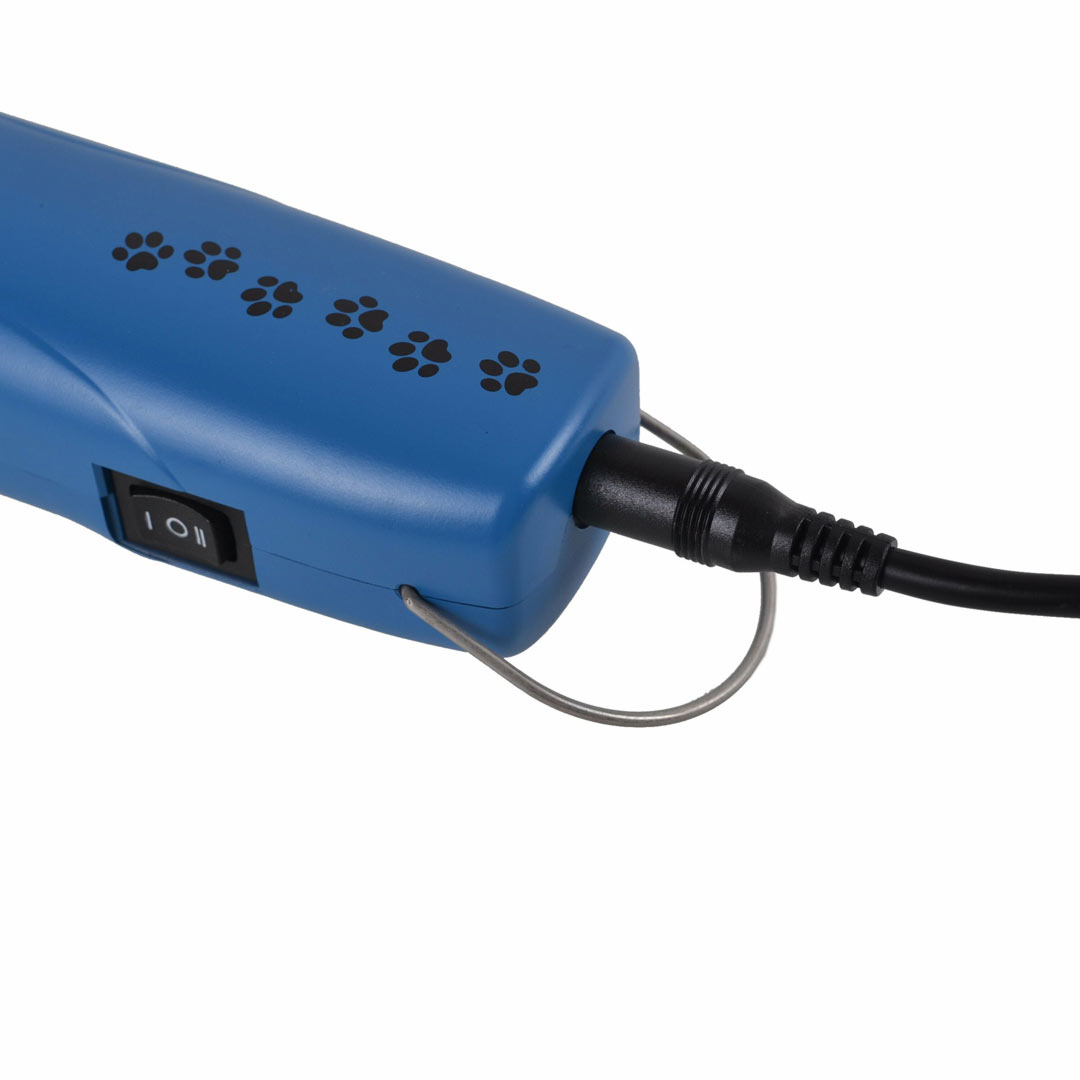 Lightweight construction of the dog clipper with external power supply