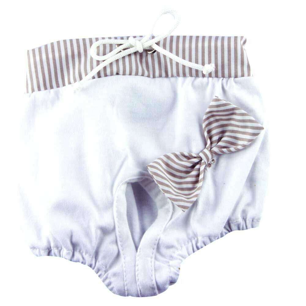 DoggyDolly regulation panties for dogs cream