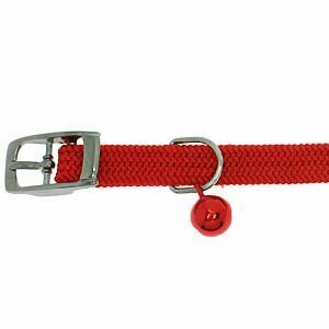 Cat Collar for rhinestone letters red