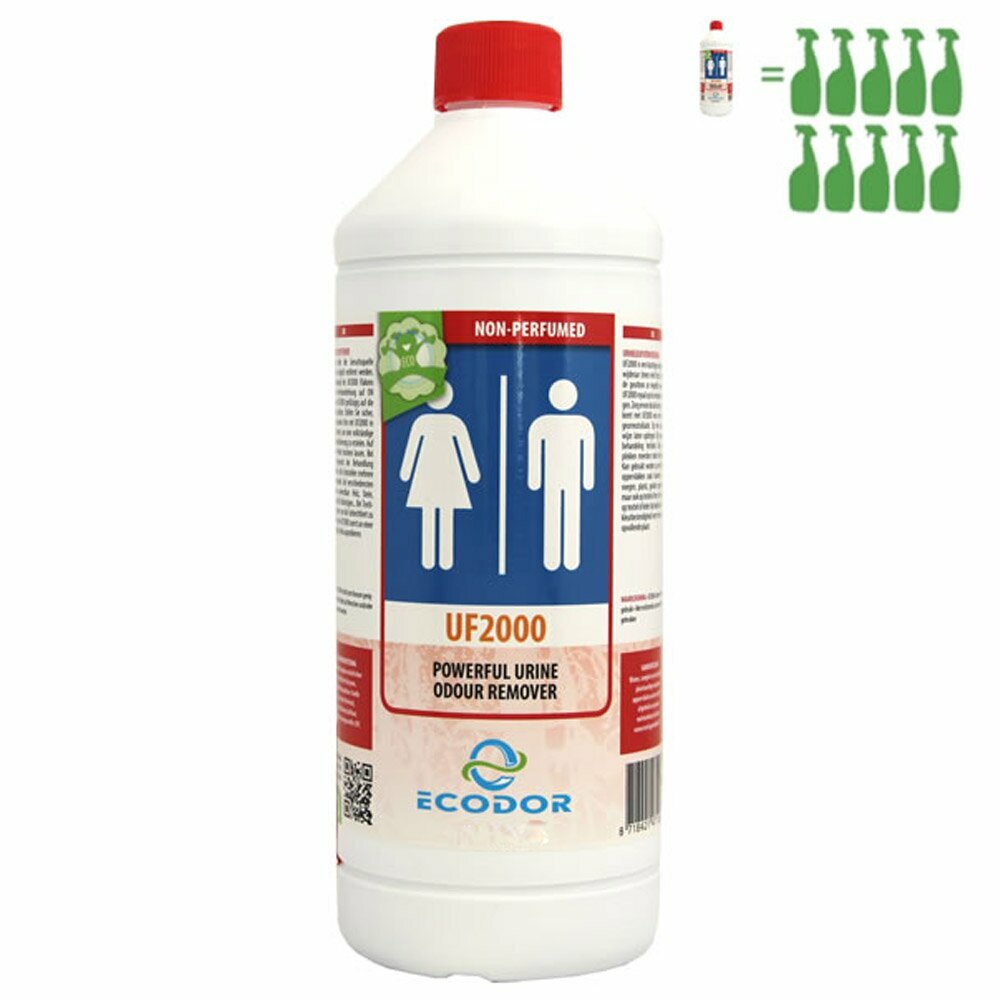 Ecodor UF2000 urnie remoer - urine killer for every kind of urine human or animal urine