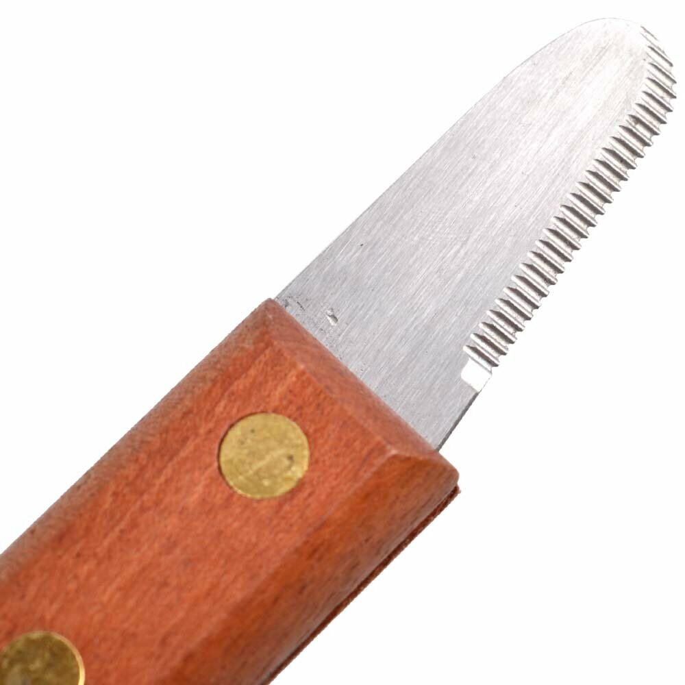 GogiPet head and ear stripping knife