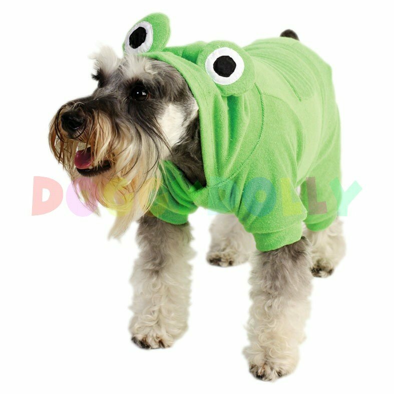 Dog clothes by DoggyDolly Frog suit