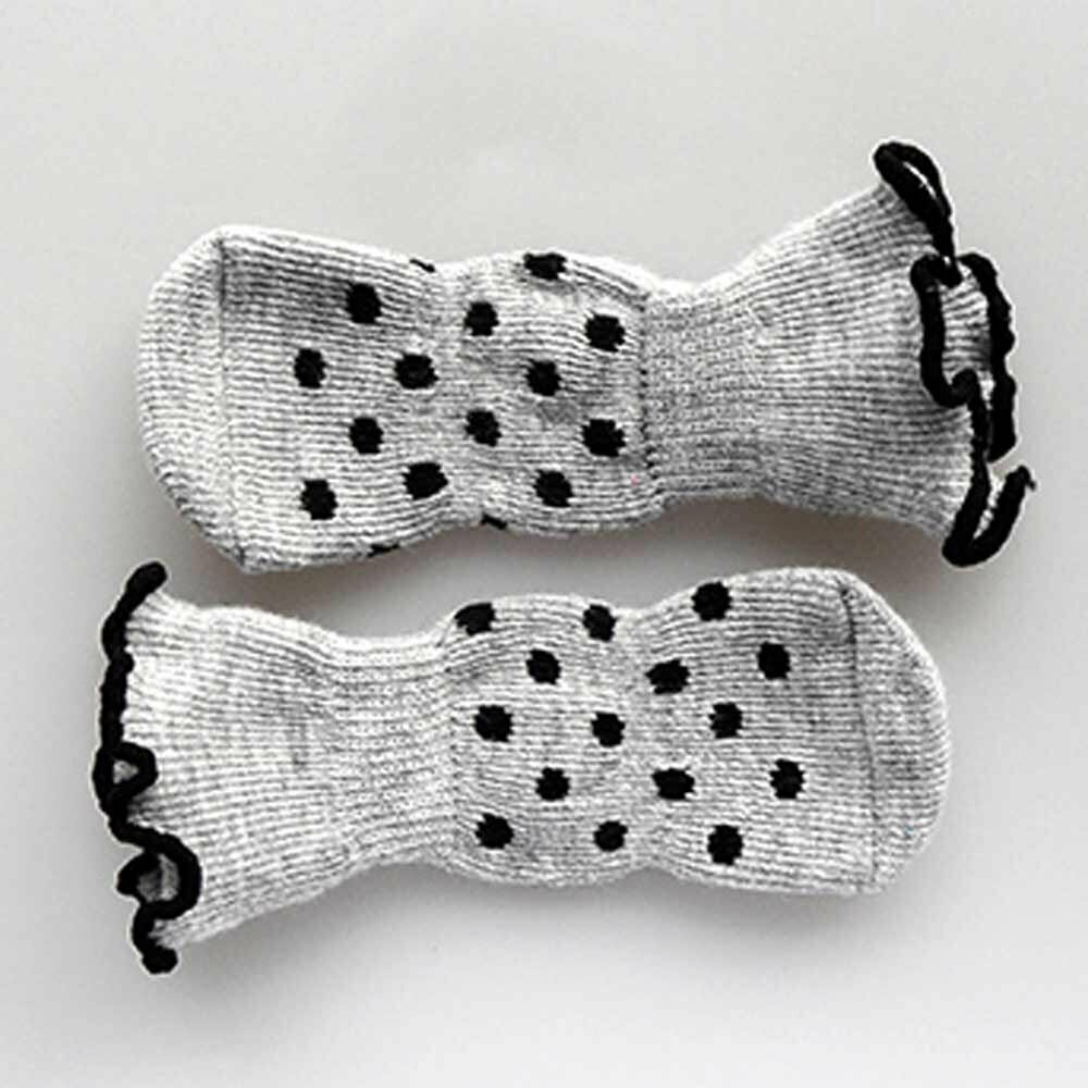 4 dog socks with slip-resistant coating by GogiPet