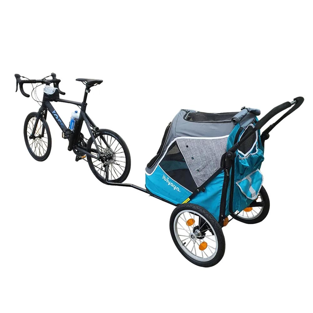 Dog carrier incl. bicycle hitch