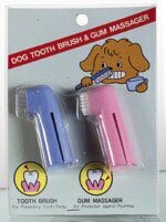 Dog Toothbrush for plugging