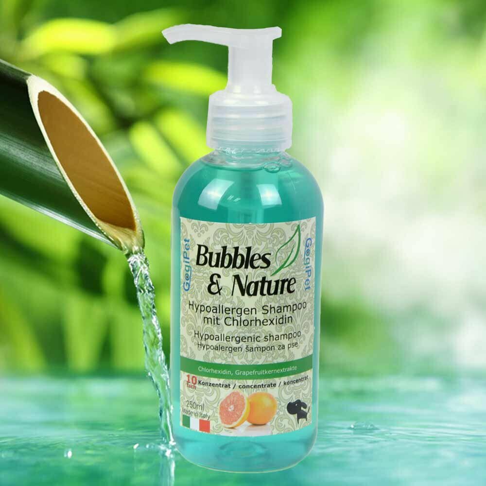 Hundeshampoo hypoallergen by GogiPet Bubbles and Nature