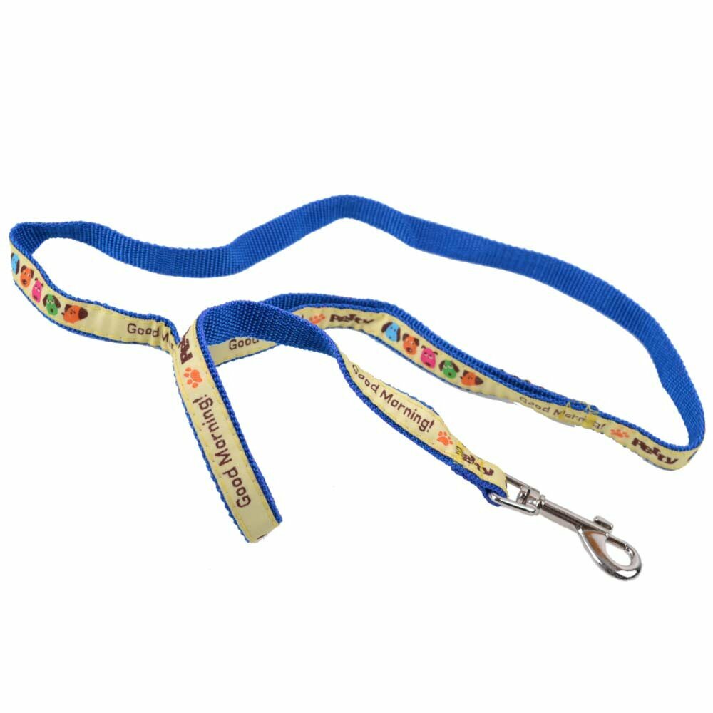 Inexpensive dog leash blue