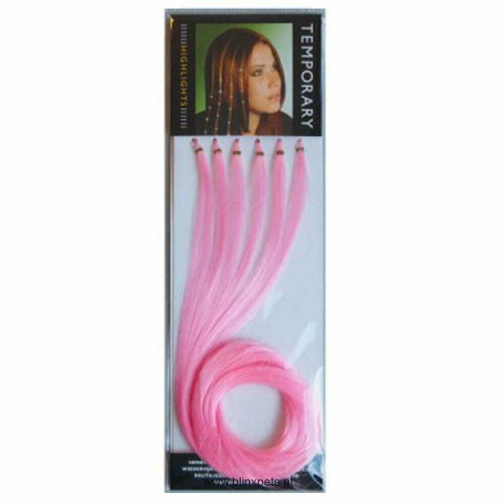 Funny extension hair extensions light pink