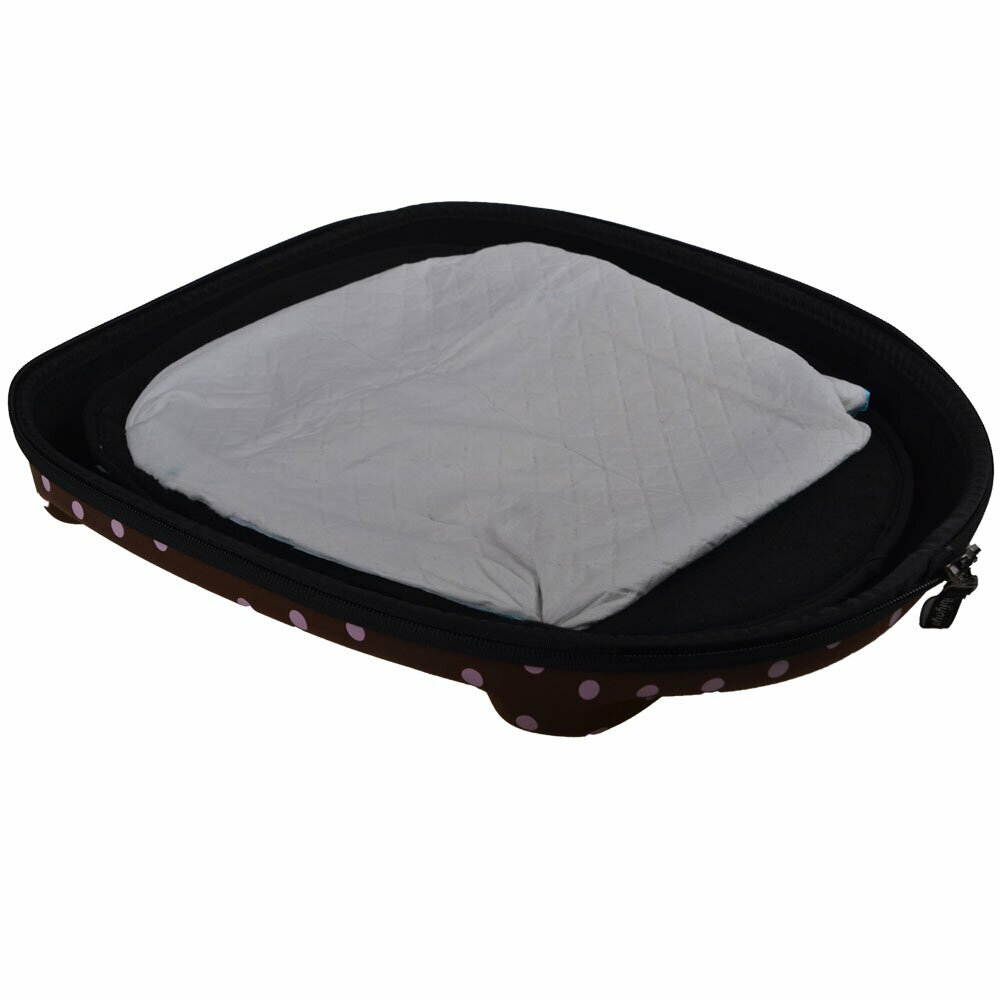 Bottom mat with ground diapers