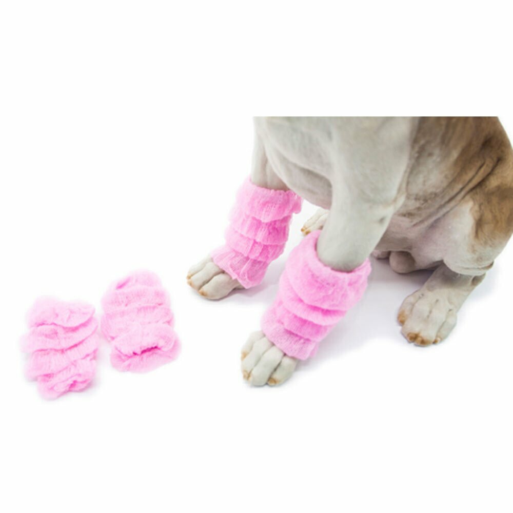 Legwarmer for dogs Pink Lilly