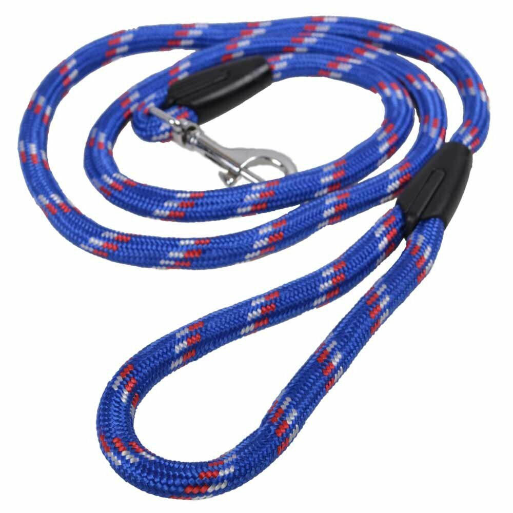 Very robust dog leash by GogiPet in blue