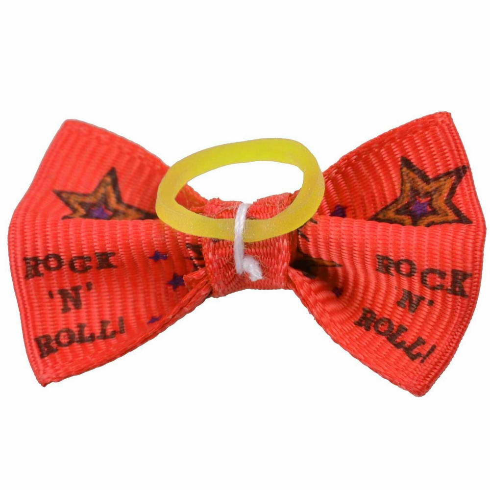 Dog hair bow rubberring Hello Kitty by GogiPet rot