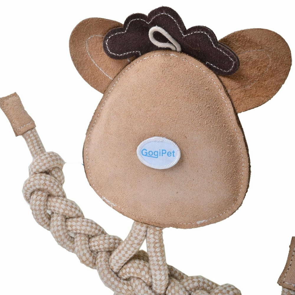 GogiPet dog toys made from natural raw materials