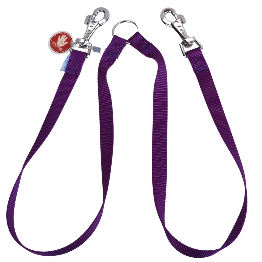 GogiPet® Super Premium dog leash spreader purple