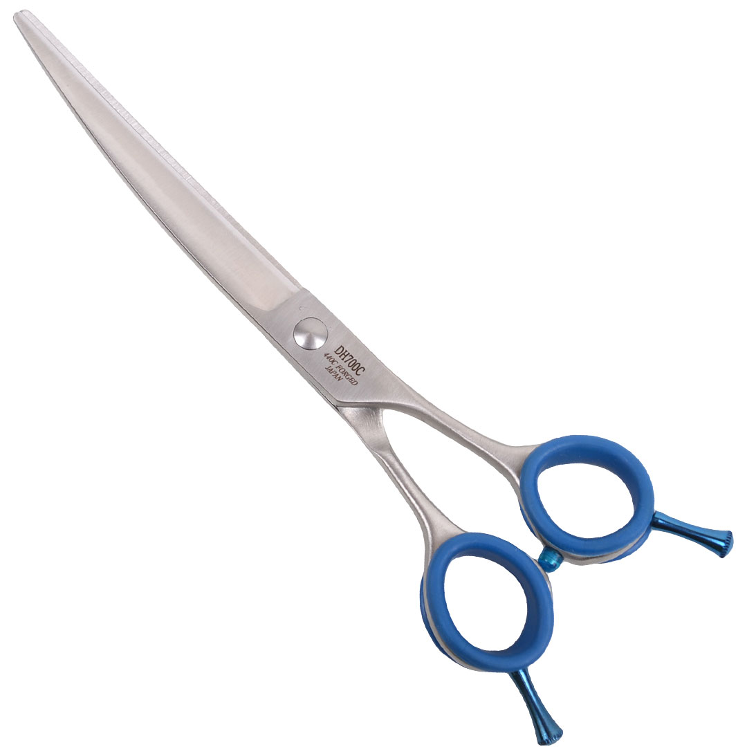 Ambidextrous Japanese steel dog scissors for right and left handed dogs from GogiPet®.