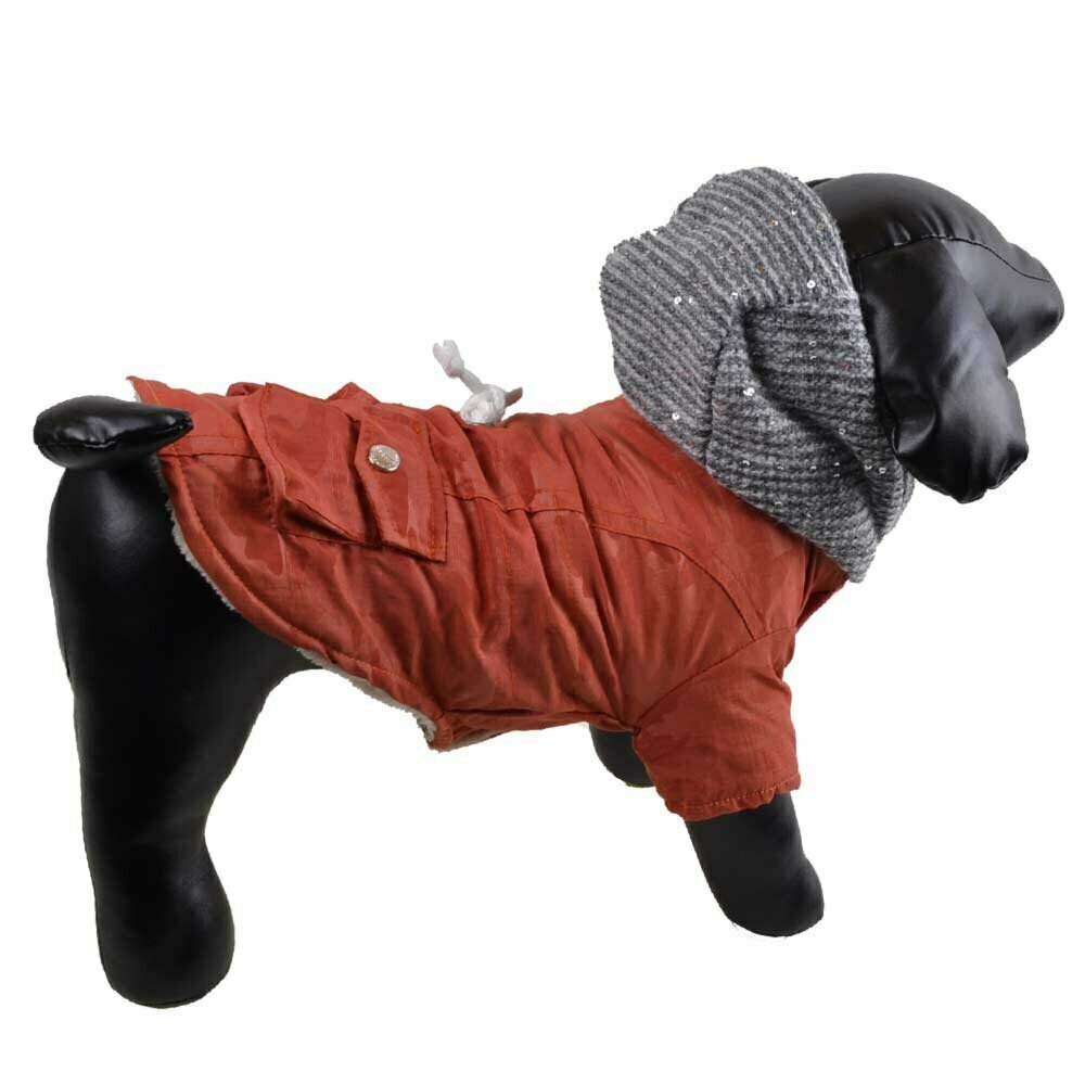 Beautiful, warm dog coat