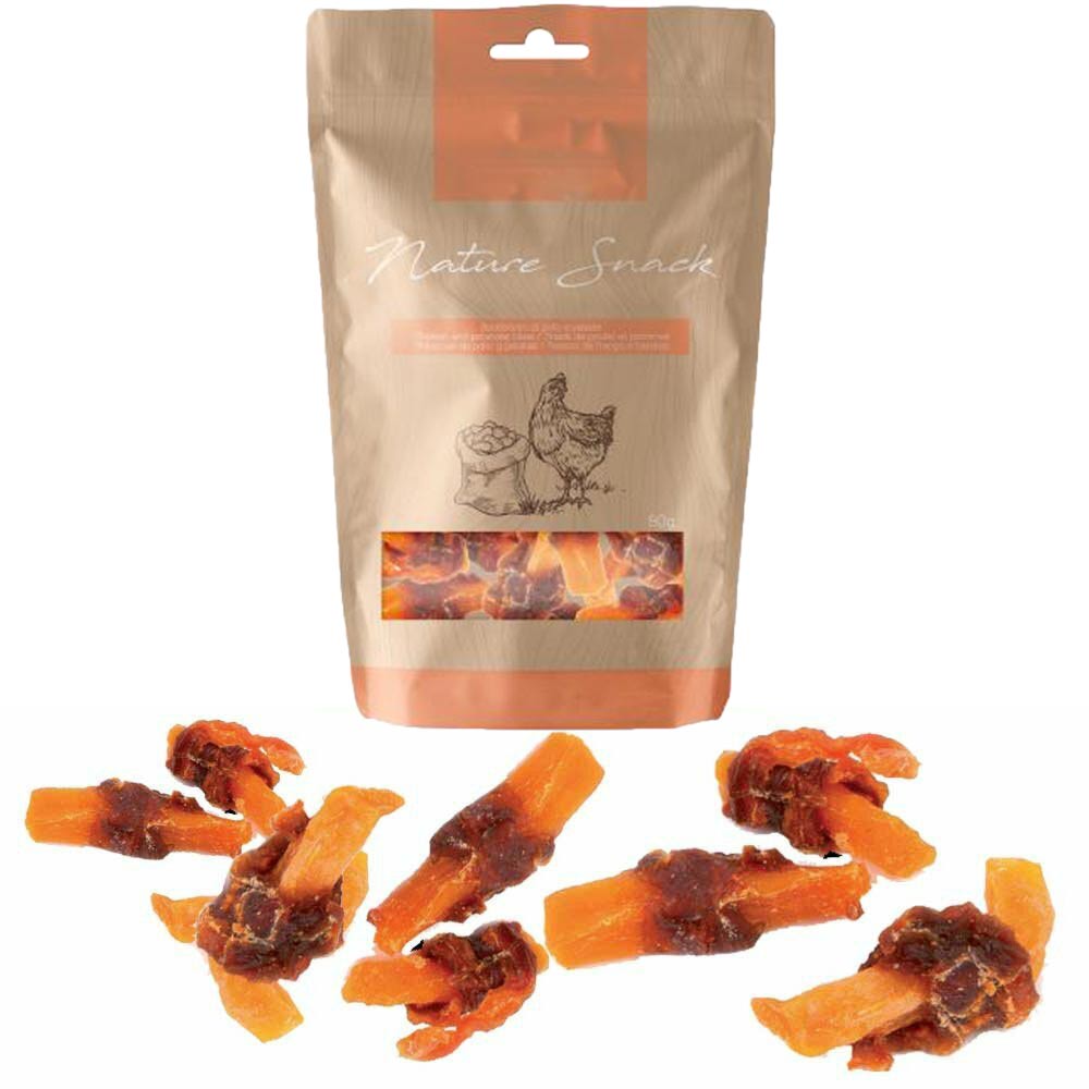 Gourmet dog snacks chicken nuggets for dogs with potatoes