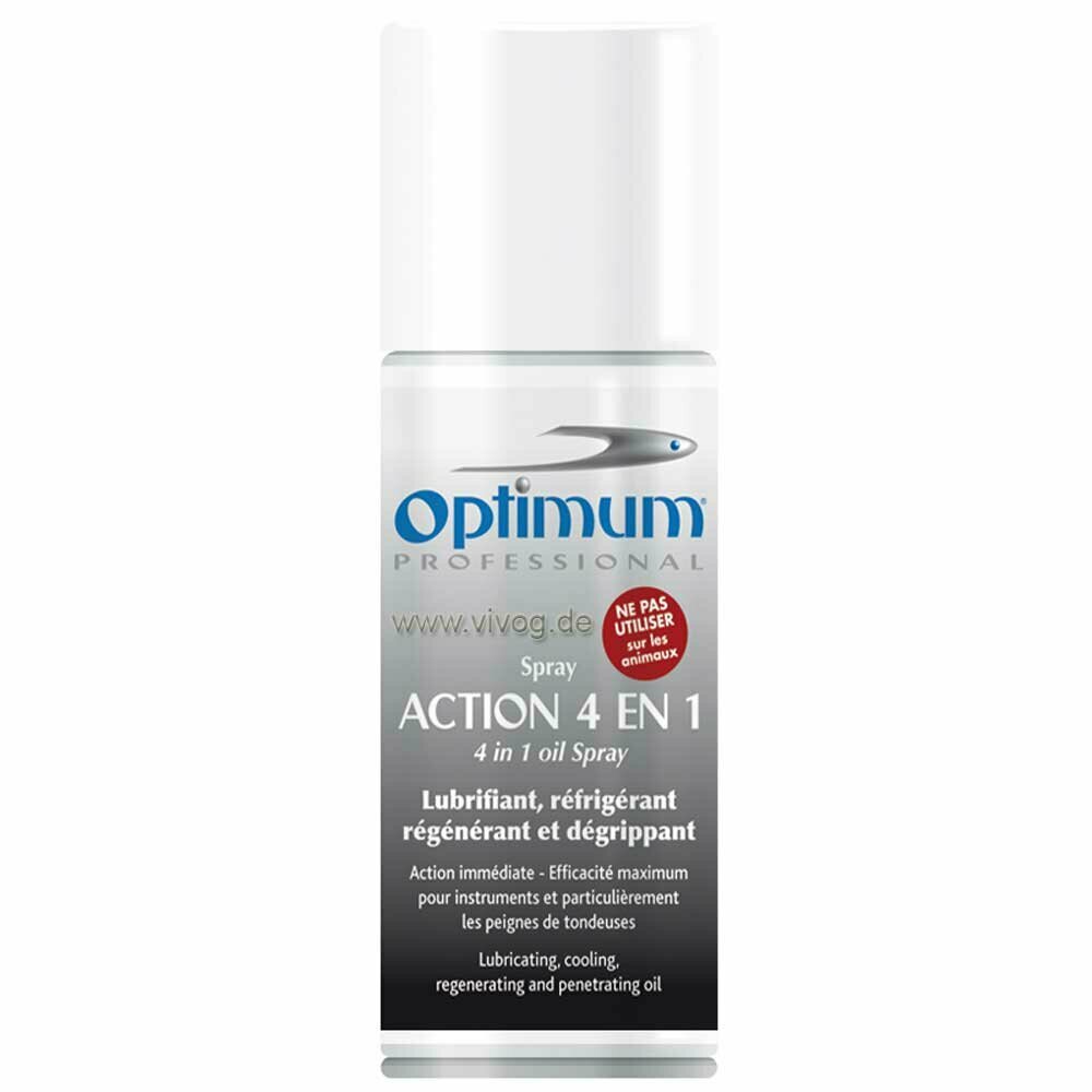 Oil spray by Optimum 4 in 1 spray cools, lubricates, cleans and disinfects  