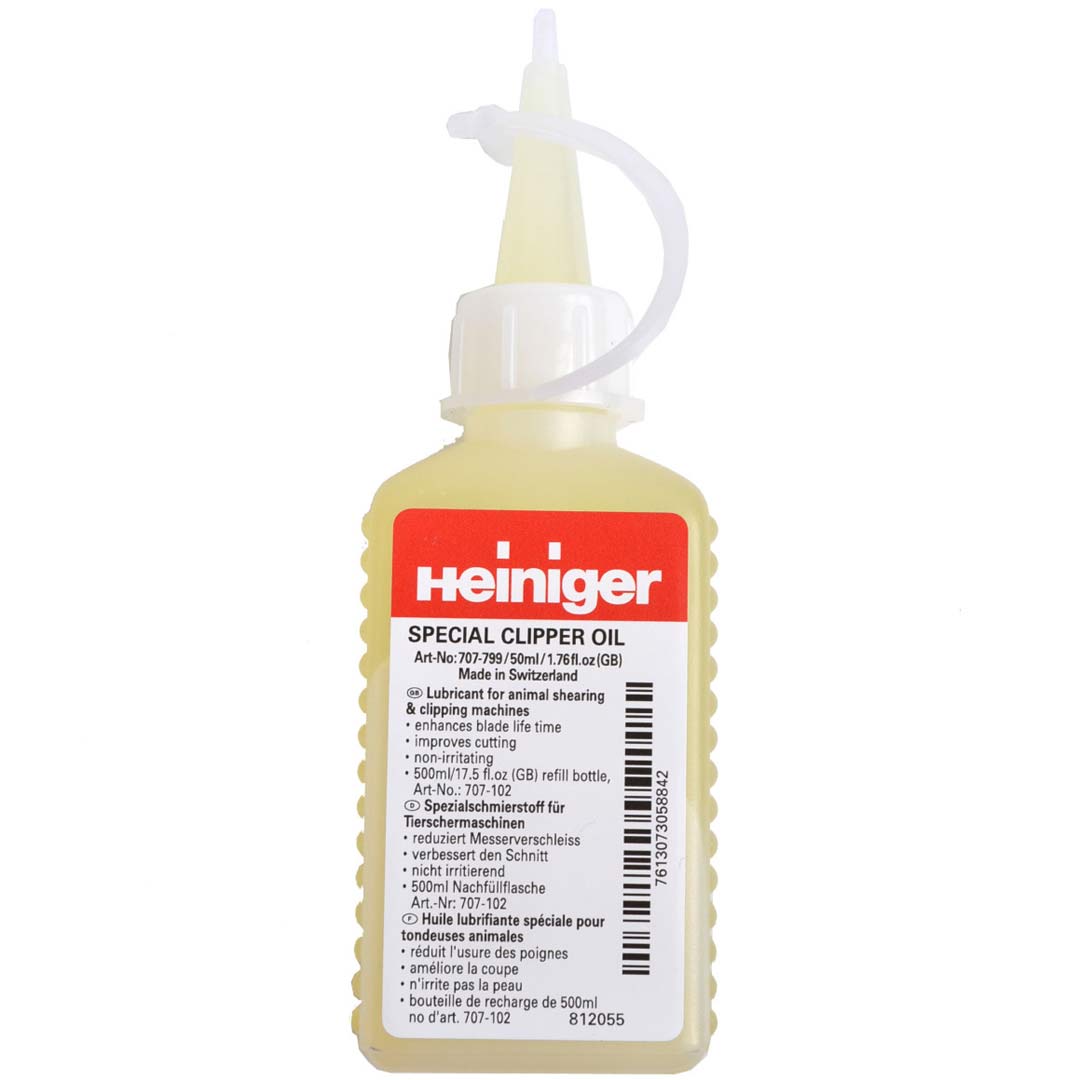 Incl. high-quality clipper oil from Heiniger