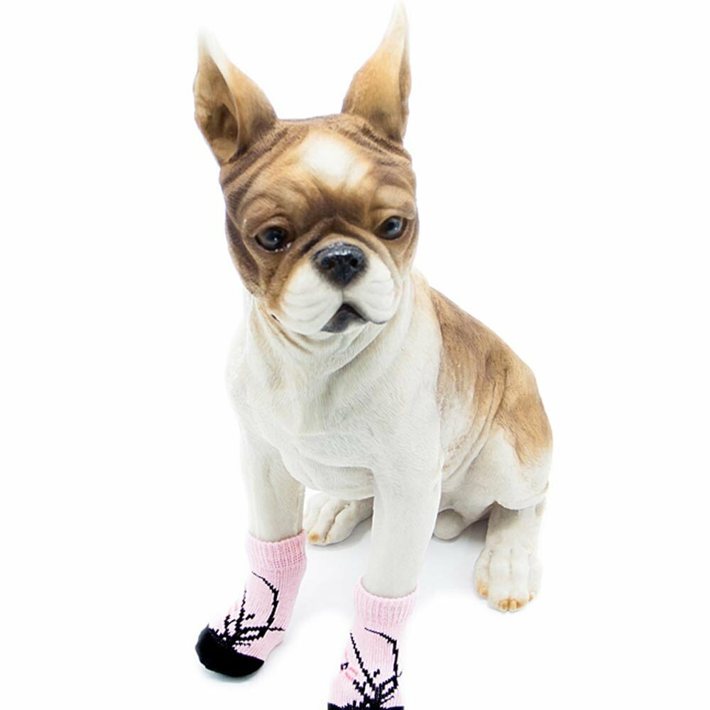 High quality dog socks by GogiPet pink