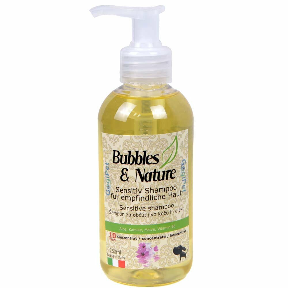 Bubbles & Nature dog shampoo for sensitive skin by GogiPet