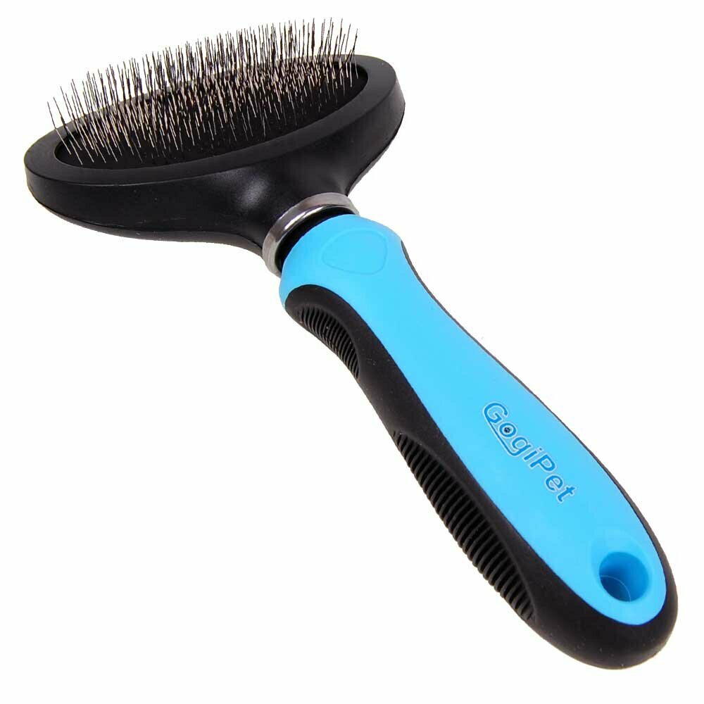 GogiPet ® Premium Slicker Brush Flexi S - dogs and cats brush brush