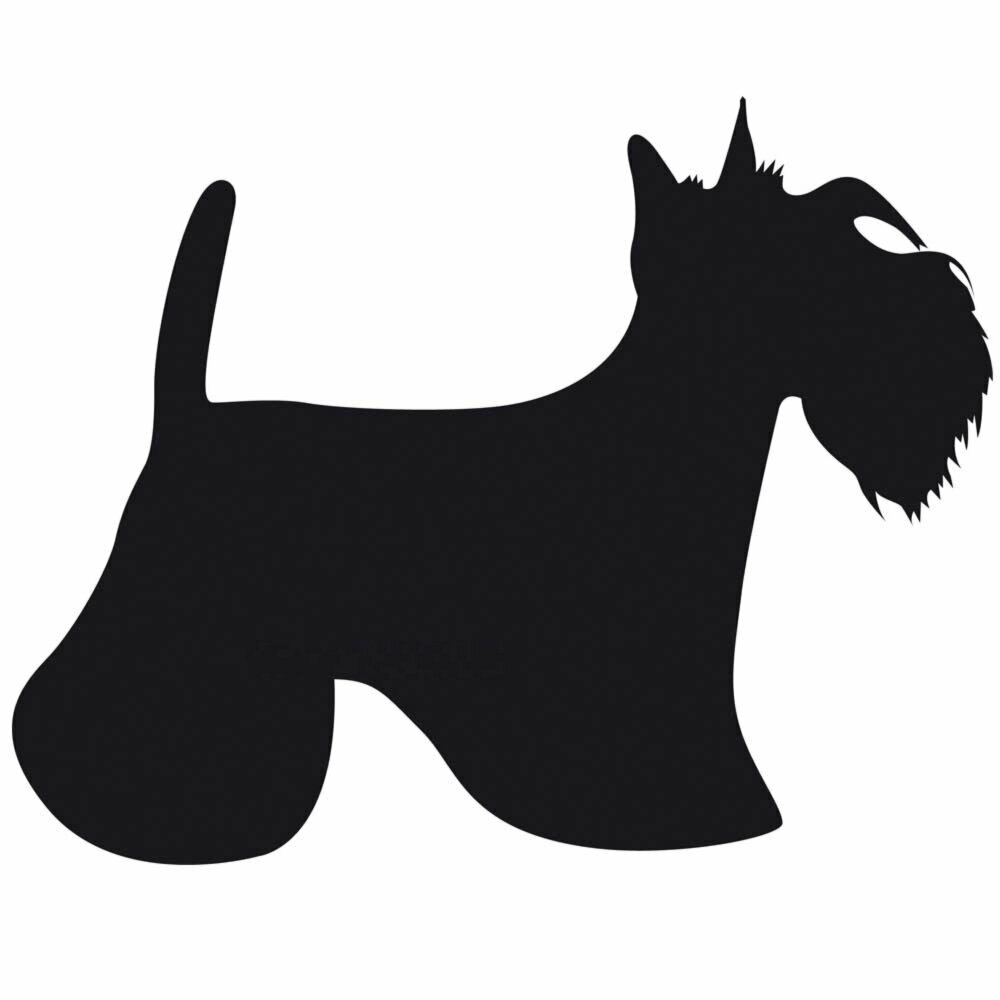 Scottish Terrier stickers - stickers as Hundefriseur Equipment
