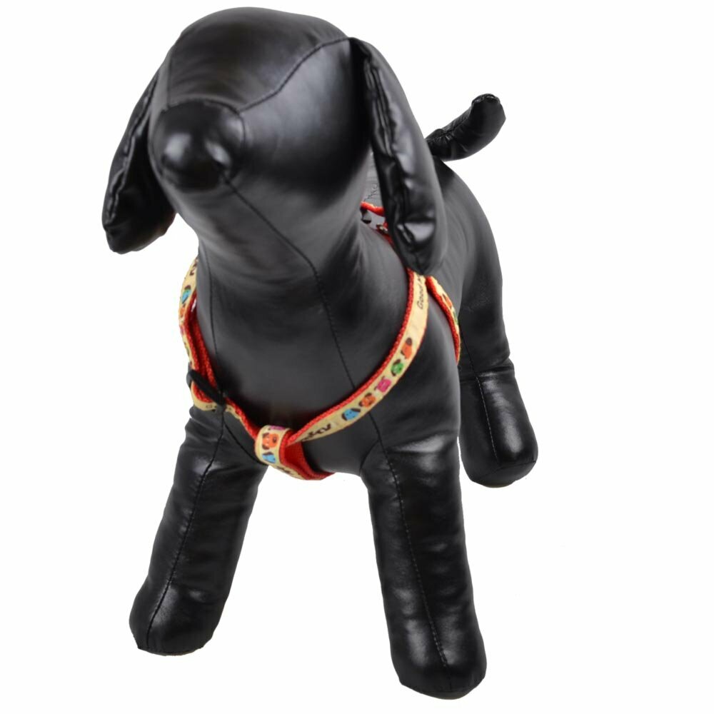 Harness for smaller dogs red