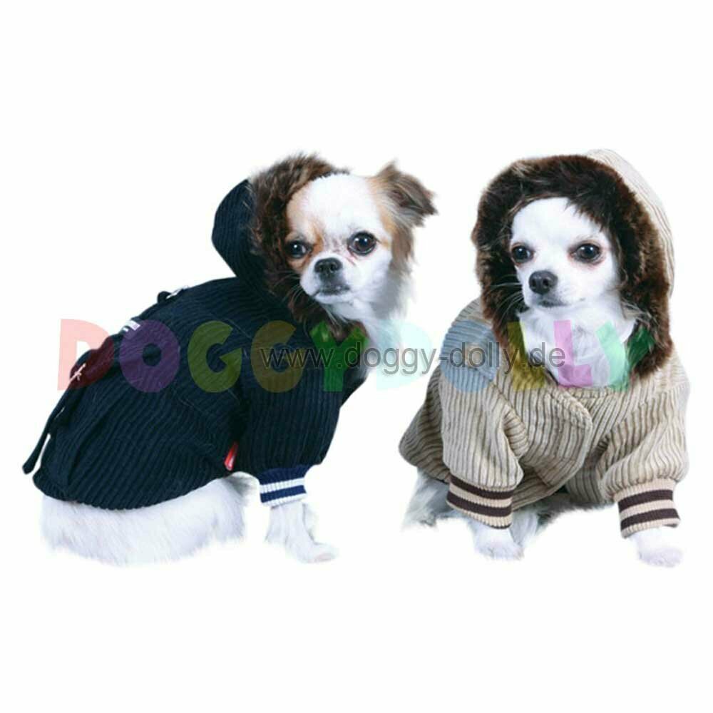 warm dog clothing of DoggyDolly dog fashions