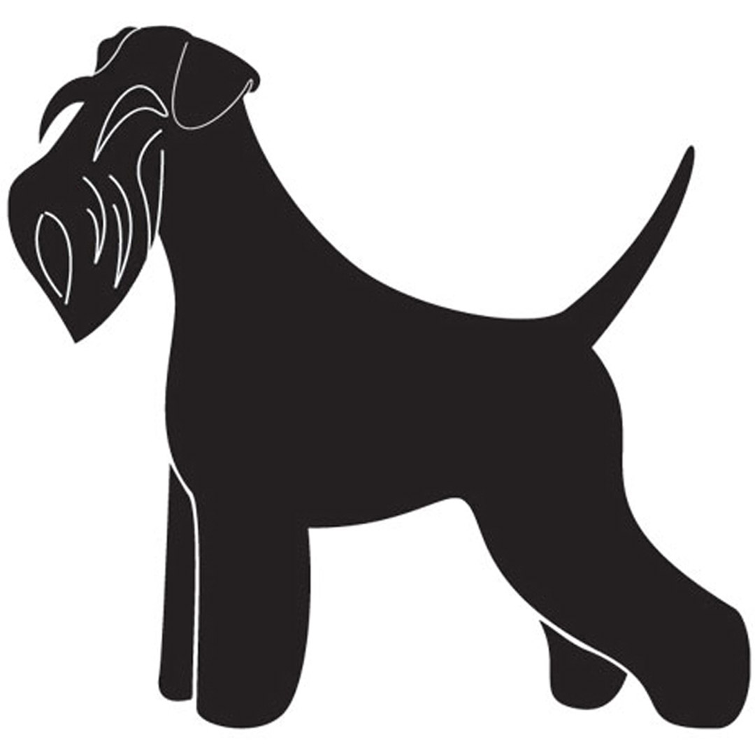Dog Sticker - Schnauzer Sticker for the Dog Salon and Schnauzer Lovers