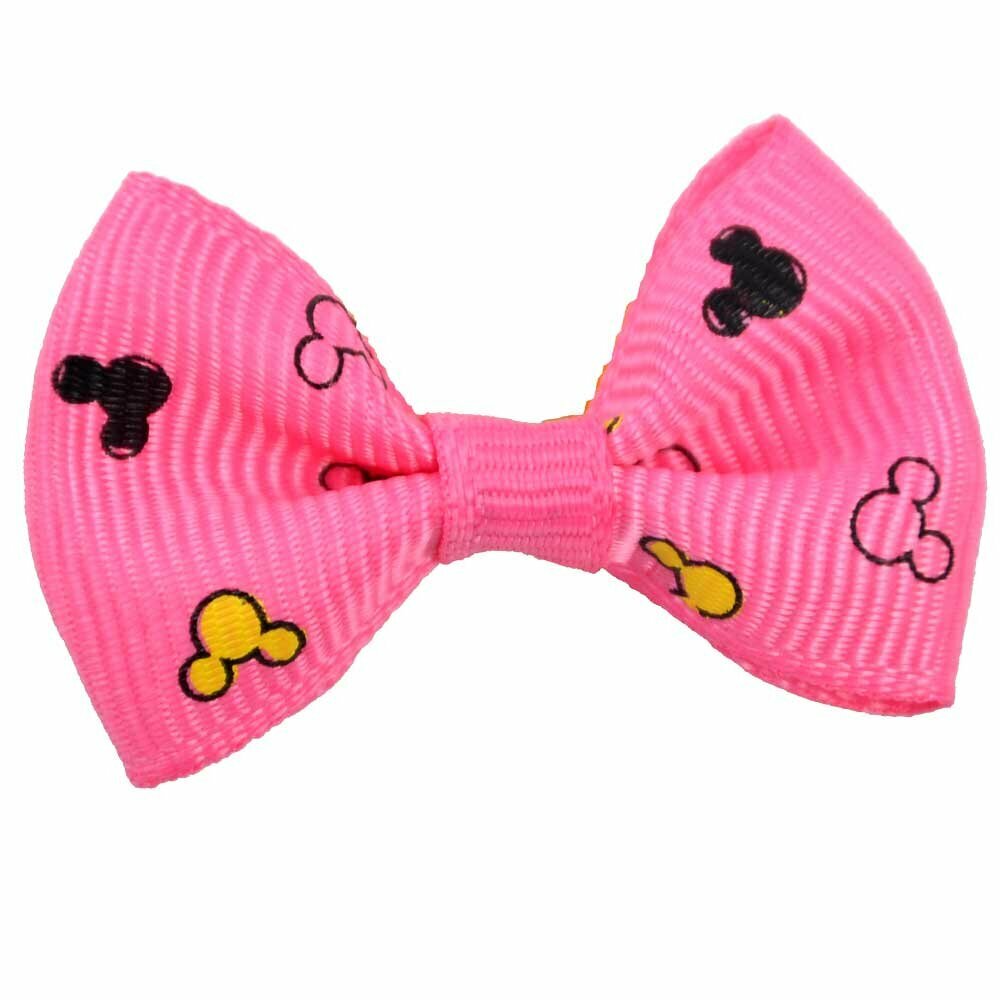 Mickey Mouse Hairbow dark pink by GogiPet