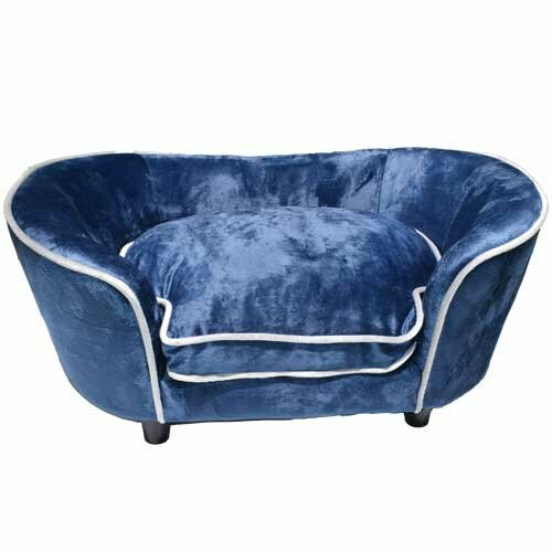 GogiPet ® dog sofa blue - Luxury dog sofa