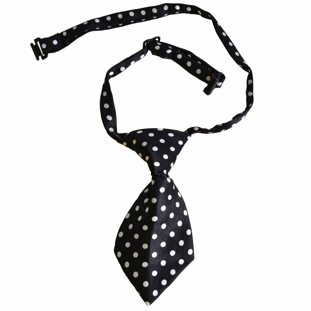 Tie for dogs spotted black by GogiPet
