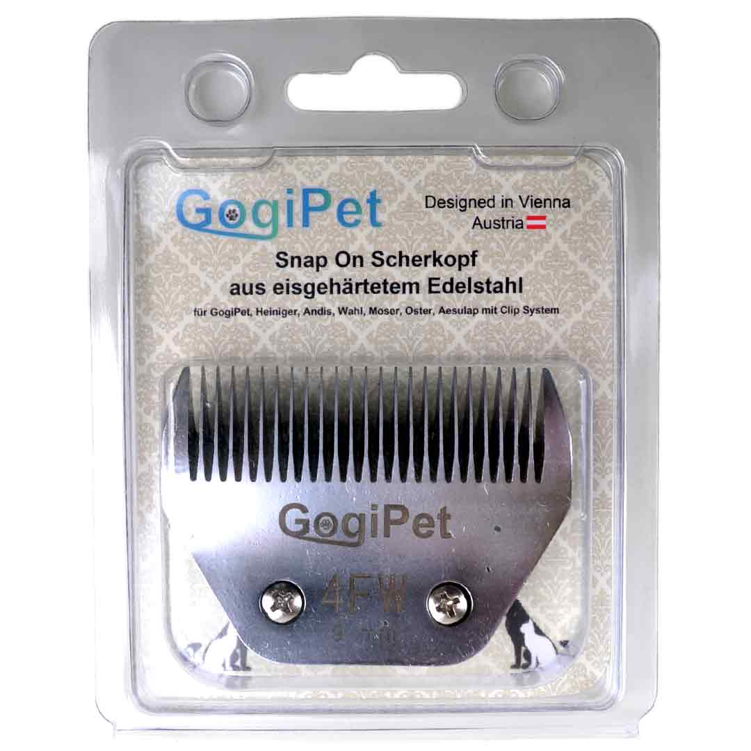 GogiPet clipper heads for Oster, Heiniger Saphir, Heiniger Opal, Andis, Wahl, Aesculap Fav5, Optimum, GogiPet, Thrive, Moser, AGC, Wahl and all clippers with the standard blade system