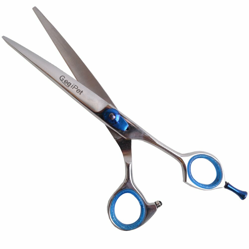 GogiPet® Japanese steel dog scissor 19 cm curved