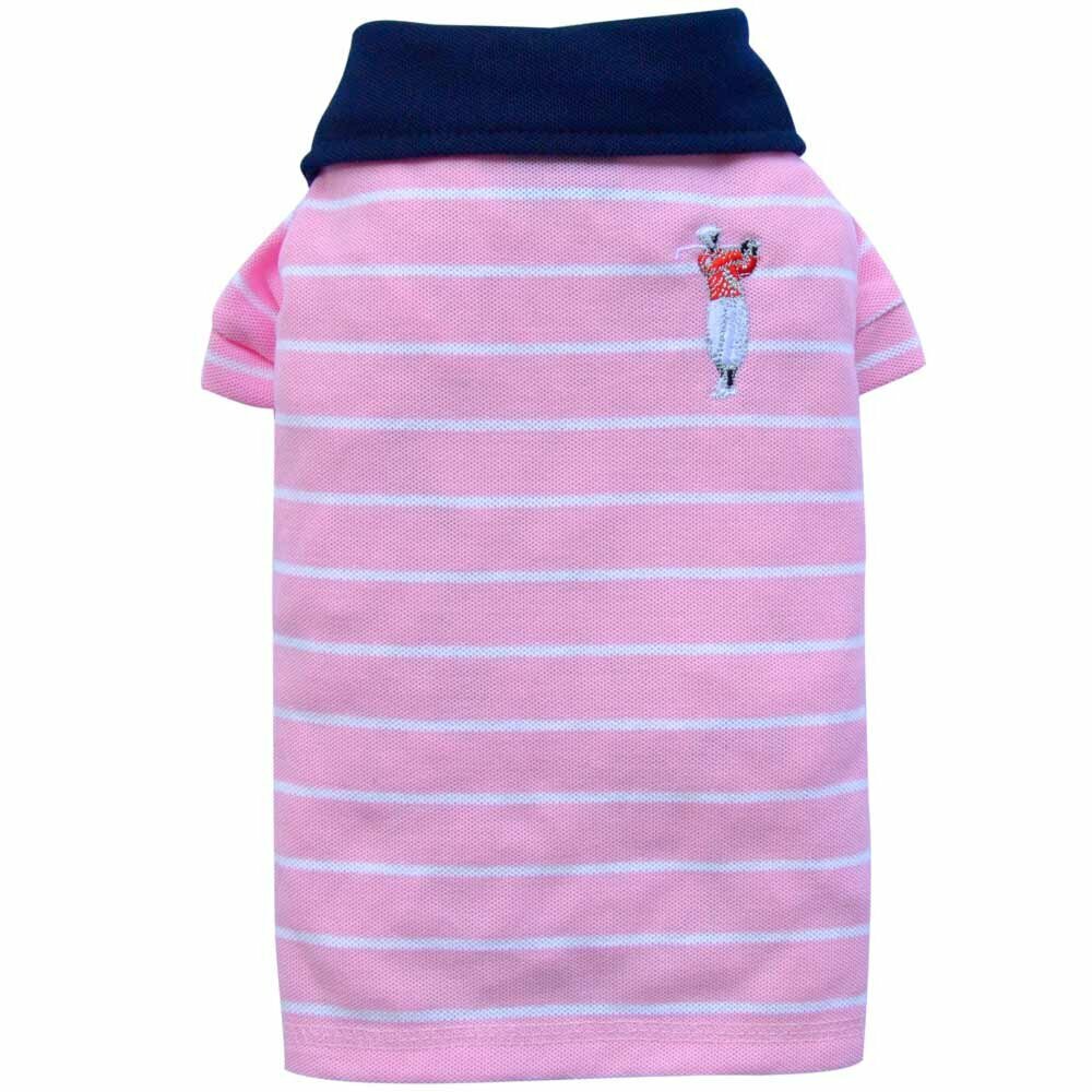 Polo Shirt for Dogs pink Golf Shirt