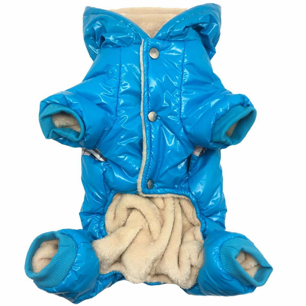 Burberry Dog clothes for the winter - Blue
