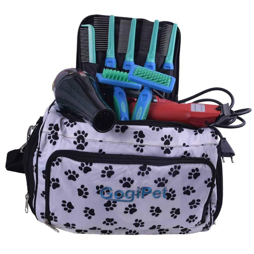 Professional transport bag for dog groomers with paws by GogiPet