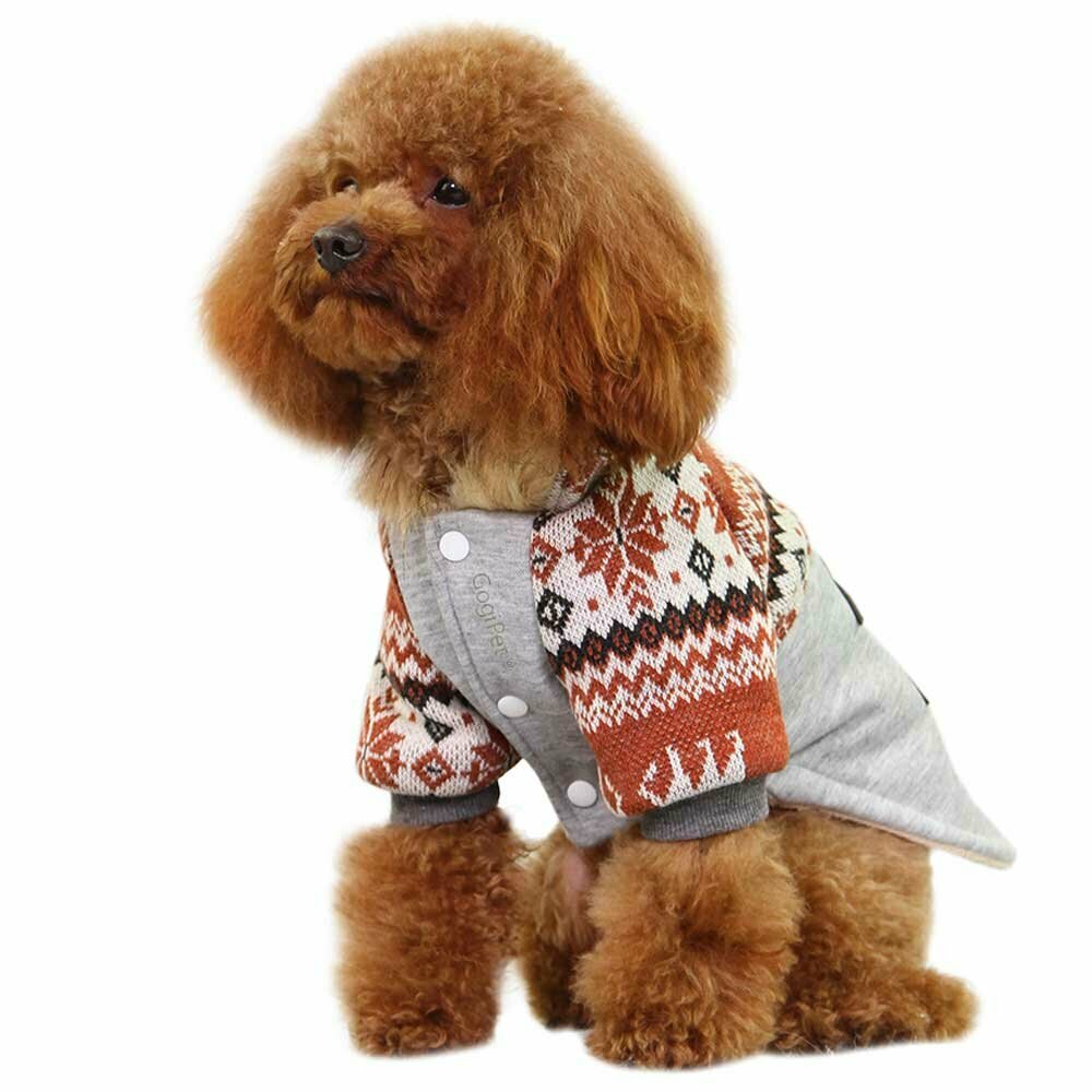 Very warm dog clothes with Norwegian patterns for Norway and Friends Christmas Friends