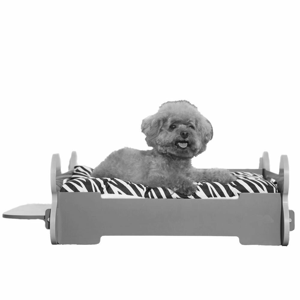 Wooden dog bed recommended by GogiPet