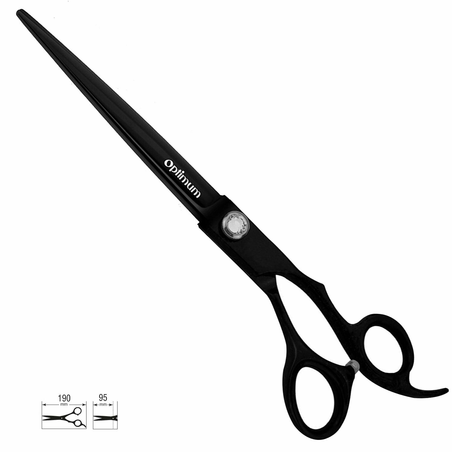 Japan steel hair scissors 19 cm