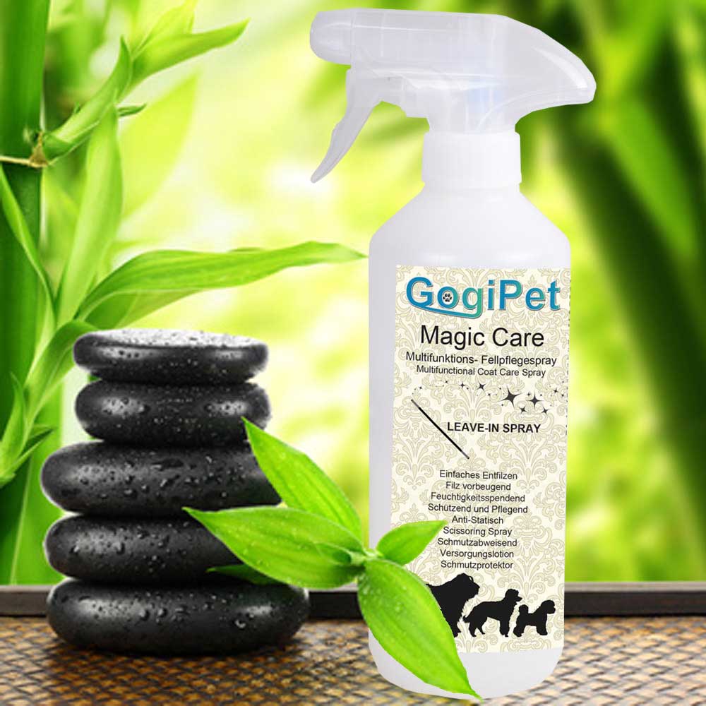GogiPet Magic Care coat care spray (not included)