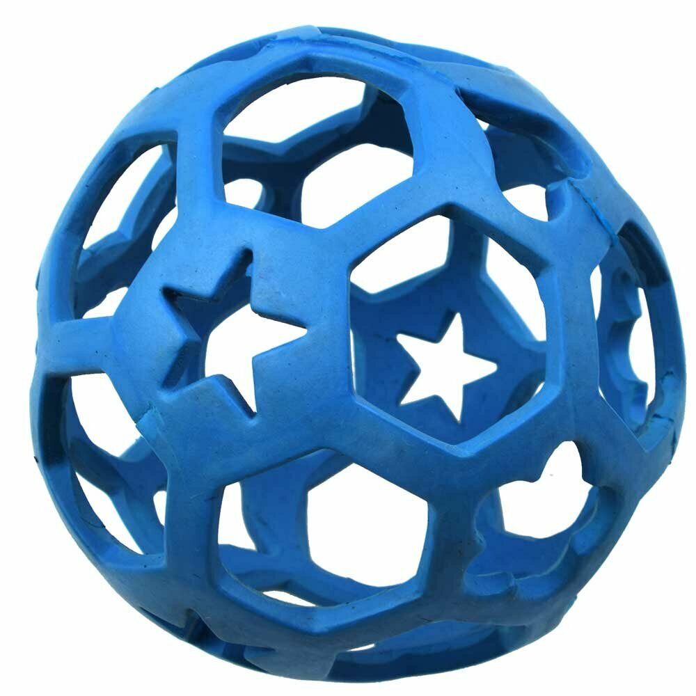 Rubber ball dog toy Boing Boing blue 