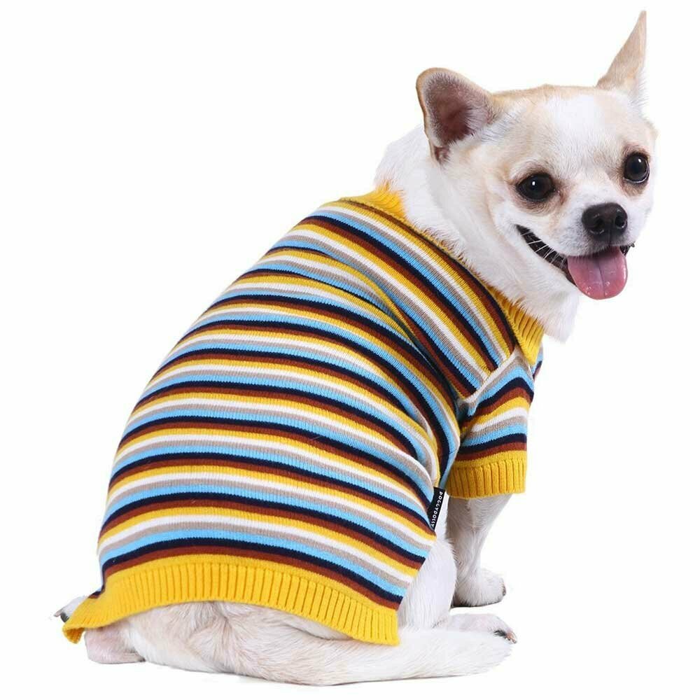 Knitted sweaters for dogs hot robe at Onlinezoo