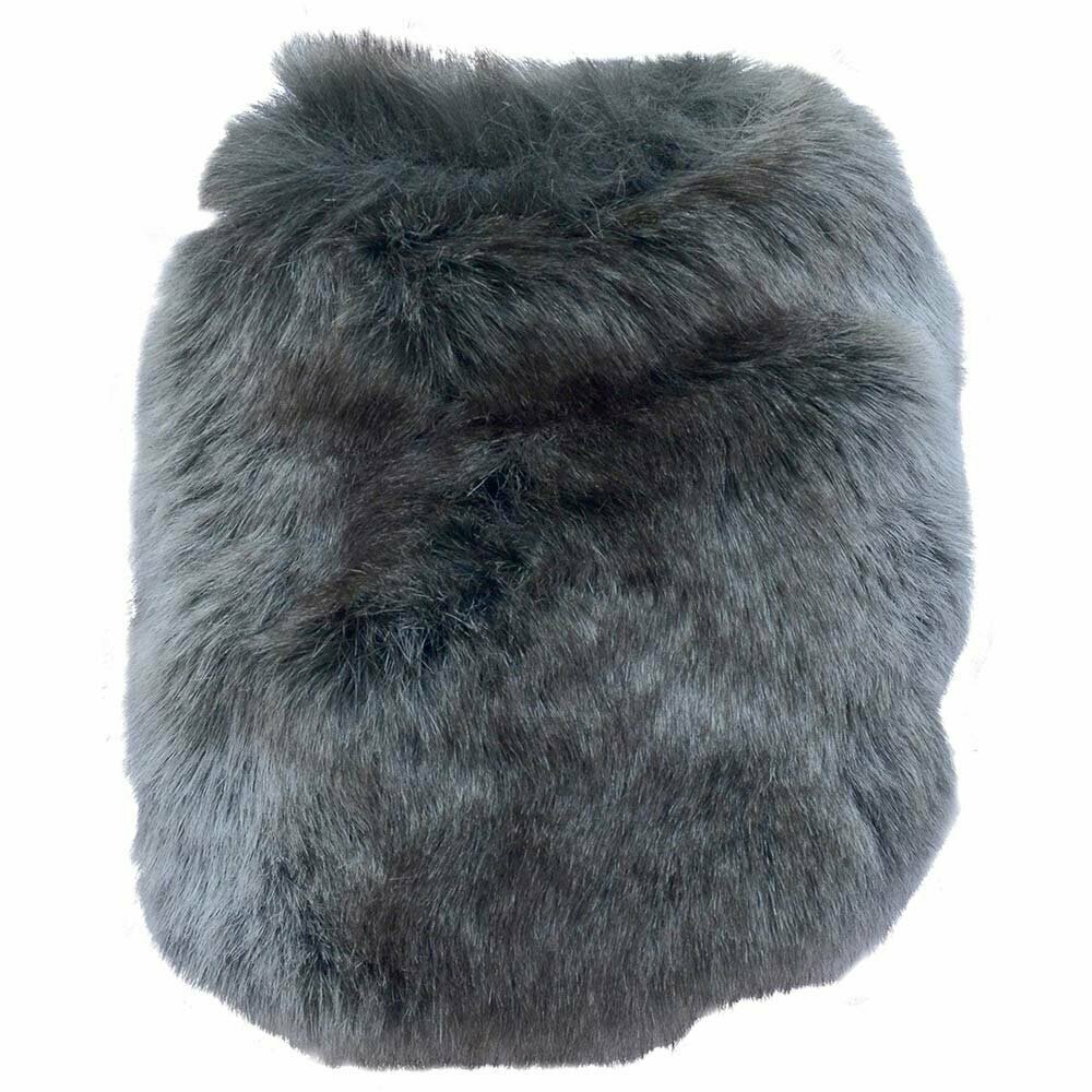 Fur stole for dogs - short fur coat for dogs - DoggyDolly W143 